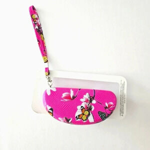 Jane and Berry Floral Pink Glasses Case
